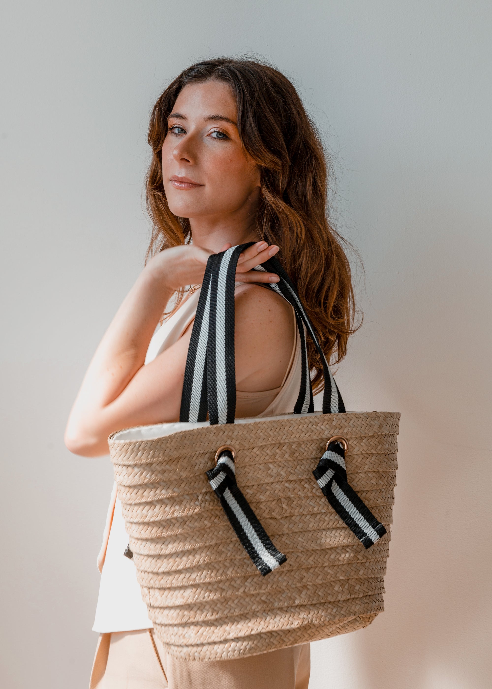 Ashley Tote - Black & White