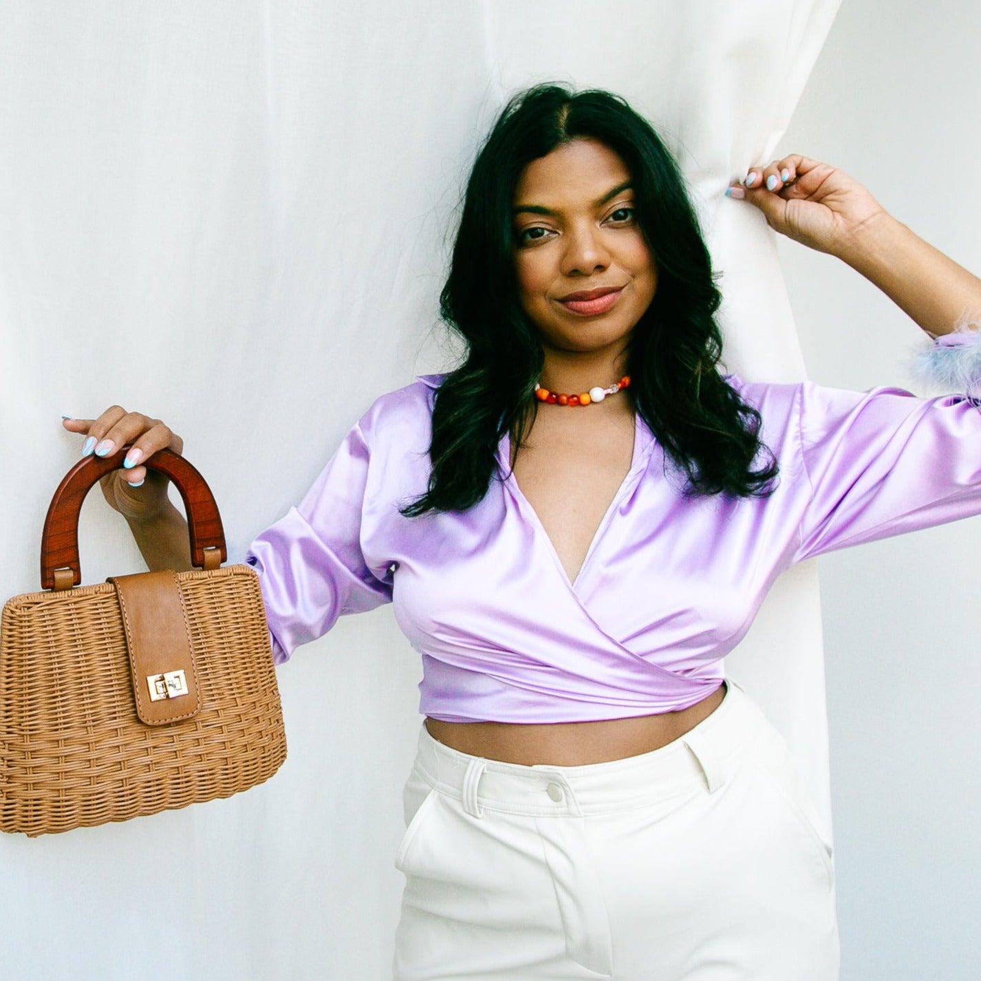 Mabel Handle Bag - Brown Sugar